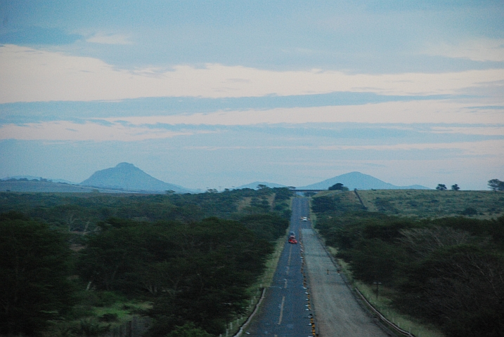 Am frühen Morgen unterwegs nach Hluhuwe