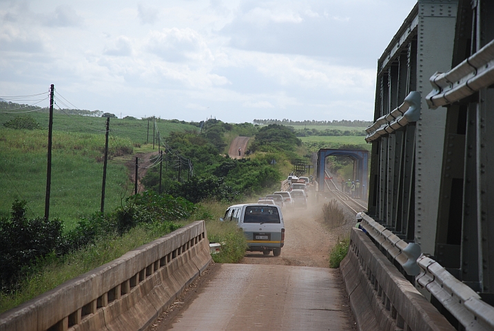 Die Umleitung nach Hluhluwe