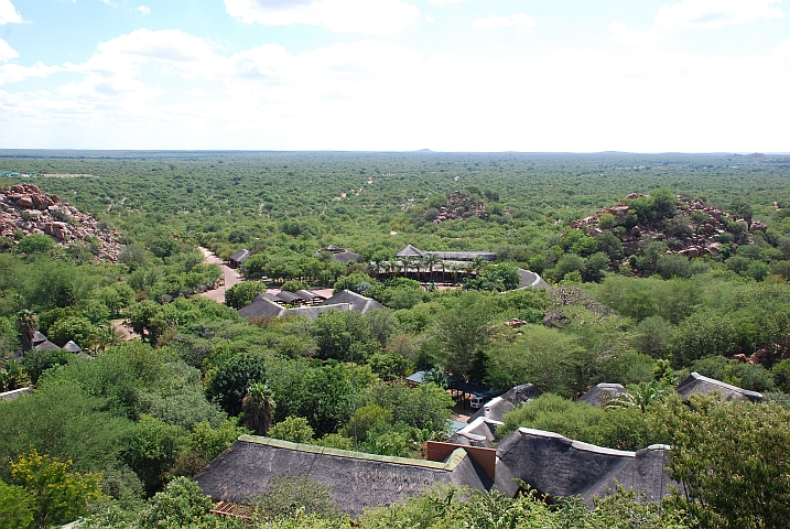 Blick über die Ranch
