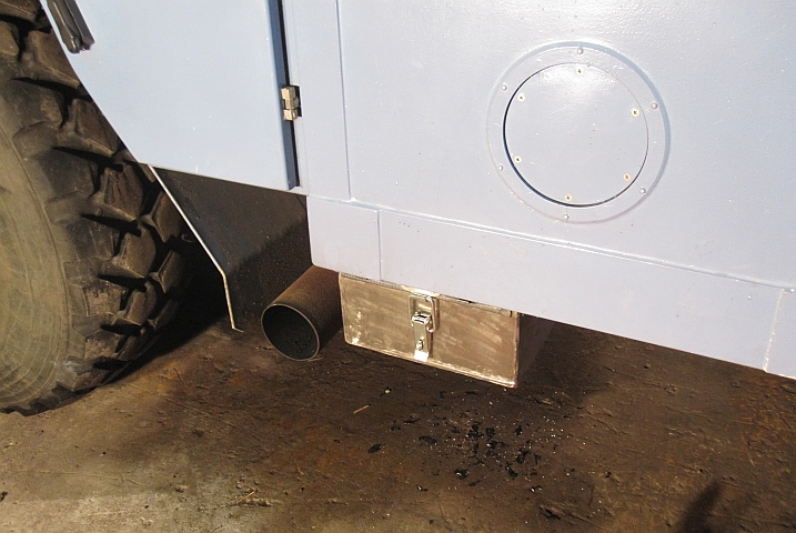 Die neue Abdeckung sieht edel aus