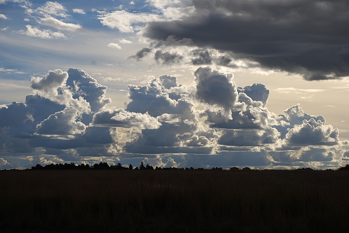 Wolkenzauber bei Vanderbijlpark südlich von Johannesburg