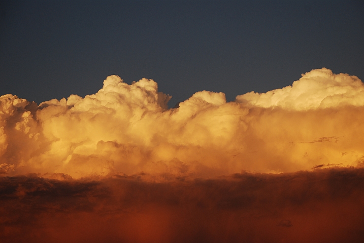 Ein Gewitter zieht auf
