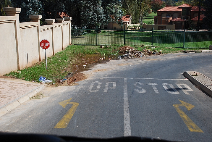 Verwirrende Strassensignalisation