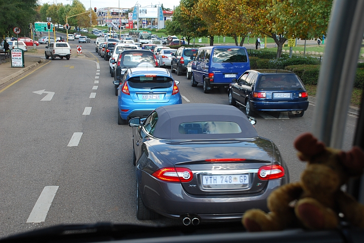 Unterwegs in Pretoria beim Menlyn Einkaufszentrum