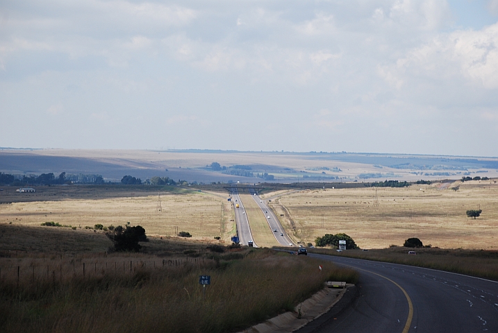 Die N4 kurz vor Witbank