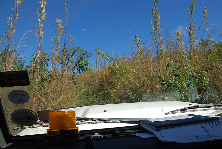 Mit dem Bakkie durch den Busch