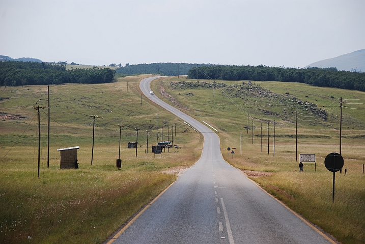 Unterwegs in den Bergen nördlich von Mbabane