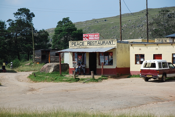 Peace Restaurant - ein eher ungewöhnlicher Restaurant-Name