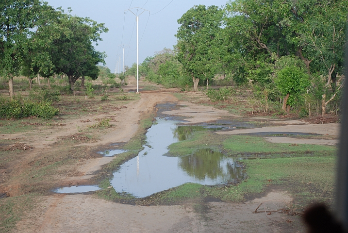 Piste zum Park Forêt des deux Balé