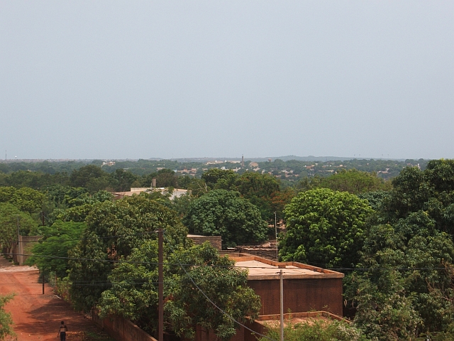 Blick über Bobo von der Klinik Sya