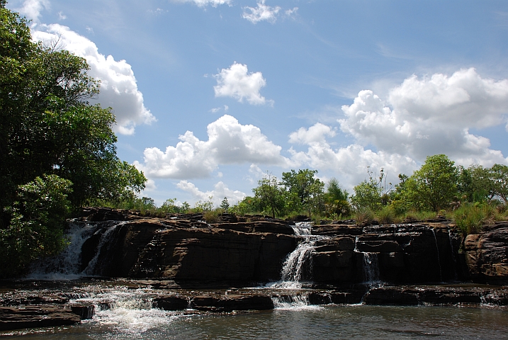Oberhalb des Kafiguela Wasserfalls bei Banfora