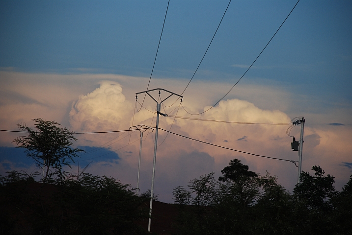 Abendliche Gewitterstimmung über Bobo-Dioulasso