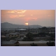 Sonnenuntergang kurz vor Kumasi