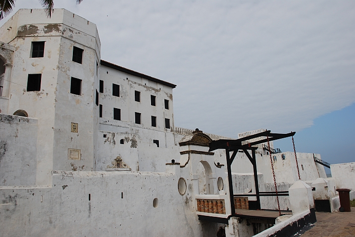 Eingang zum St. George’s Castle in Elmina