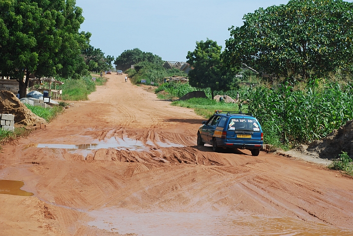 Piste nach Kokrobite
