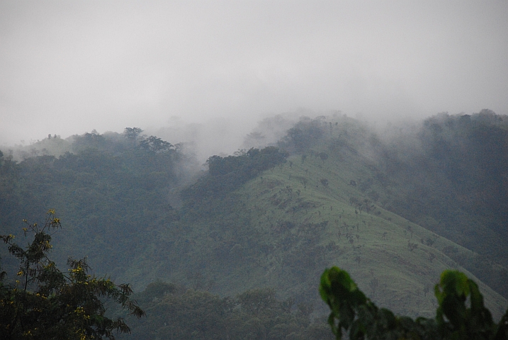 Berge an der Grenze zu Togo bei Wli
