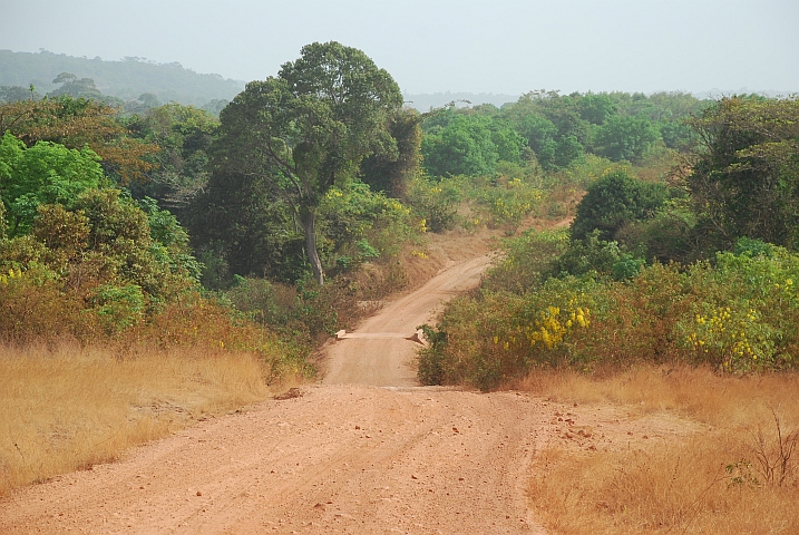 Piste zwischen Koundara und Labé