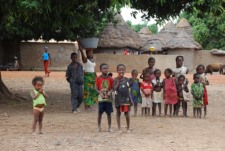 Kinder in Niandankoro