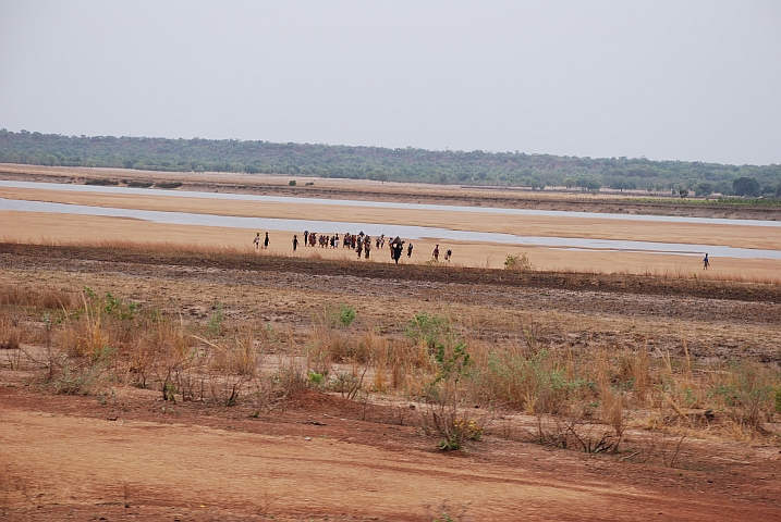 Unterwegs zum Niger zum Fischen