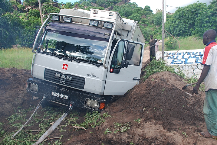 Das Resultat des Bergeversuchs von vorne...