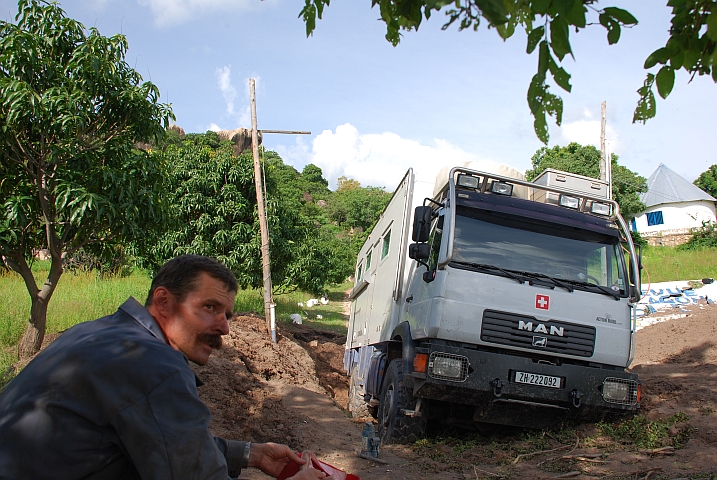 Thomas macht eine kleine Atempause