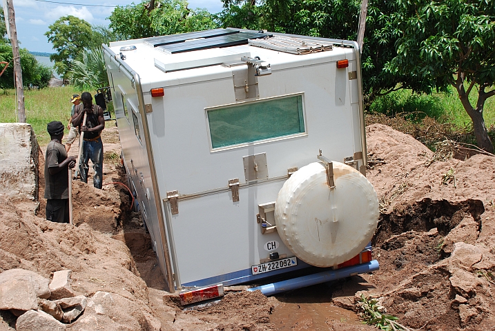 Eine der unzähligen Arbeitspausen