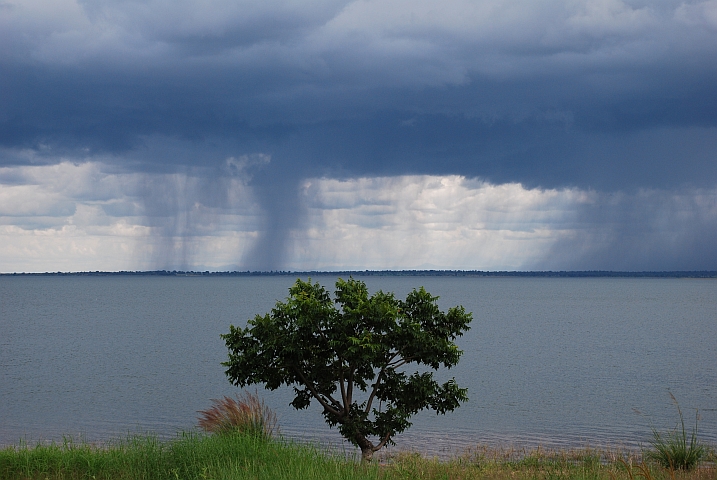 Unangenehm nahe Gewitteraktivitäten