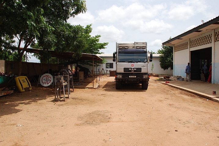 Obelix im “Centre Technique Garoua“