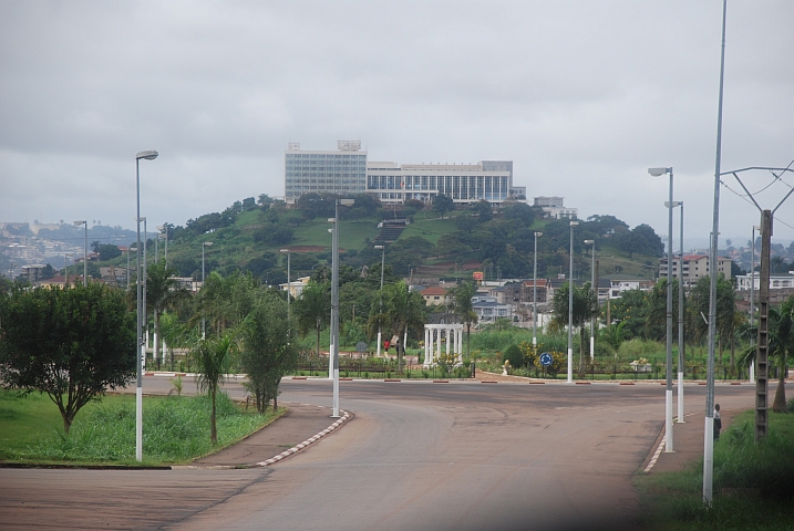 Ein Prunkbau in Yaoundé