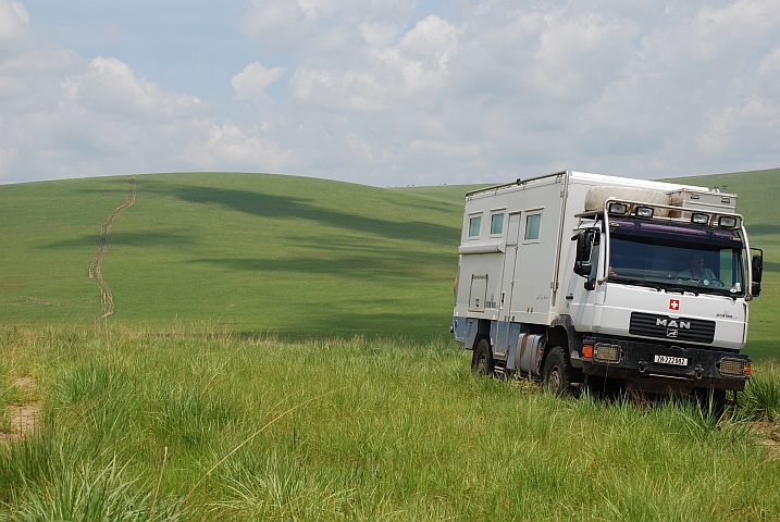 Obelix unterwegs im Léfini-Reservat