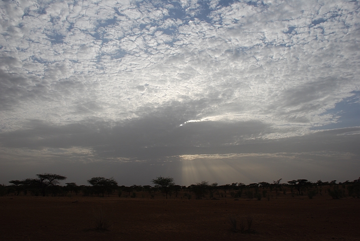 Abendstimmung bei Gareye zwischen Tombouctou und Douentza