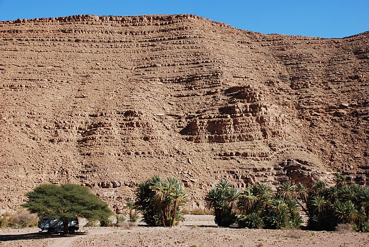 Rastplatz zwischen Foum-Zguid und Tazenakht