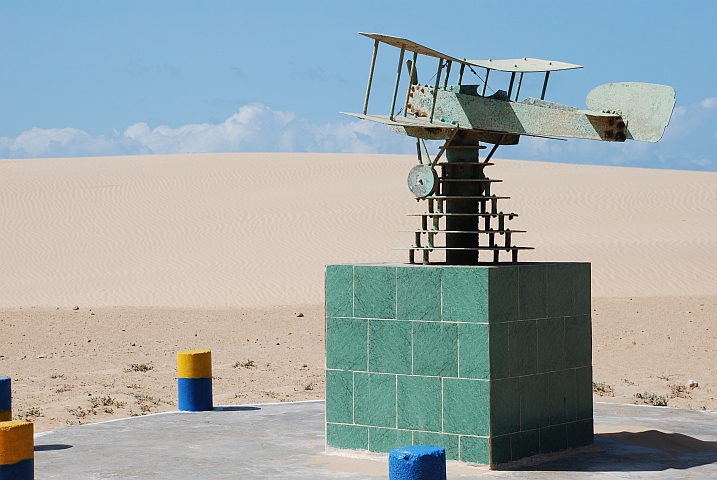 Denkmal für Antoine de St.Exupéry in Tarfaya