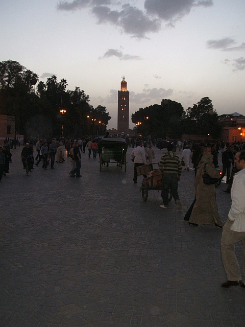 Minarett der Kutubyia-Moschee in Marrakech
