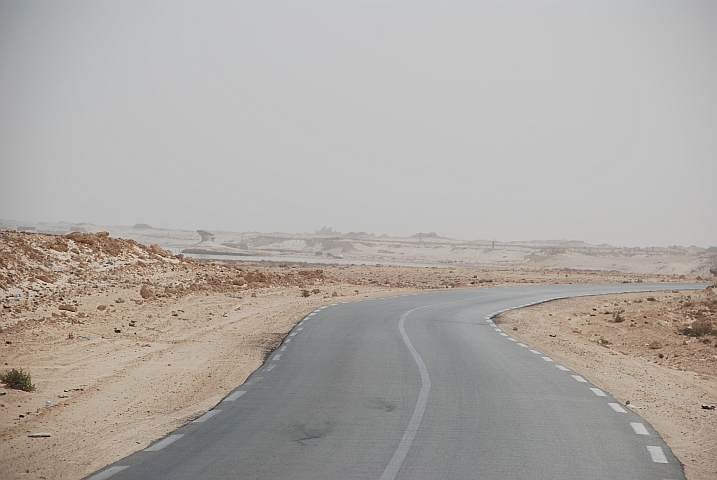 An der Baie du Lévrier entlang nach Nouâdhibou