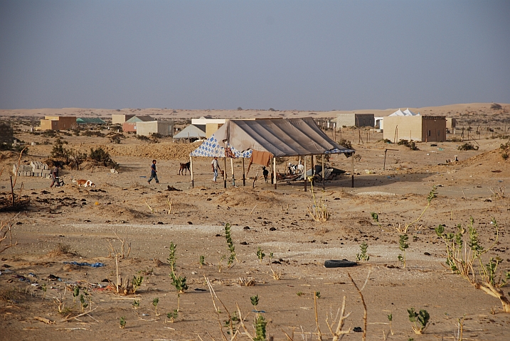 Siedlung zwischen Nouâkchott und Rosso