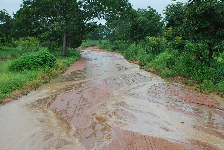 Eine Piste ist auch ein Bach