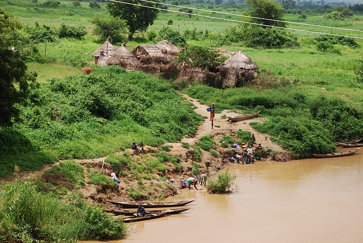 Am Kaduna-Fluss vor Bida