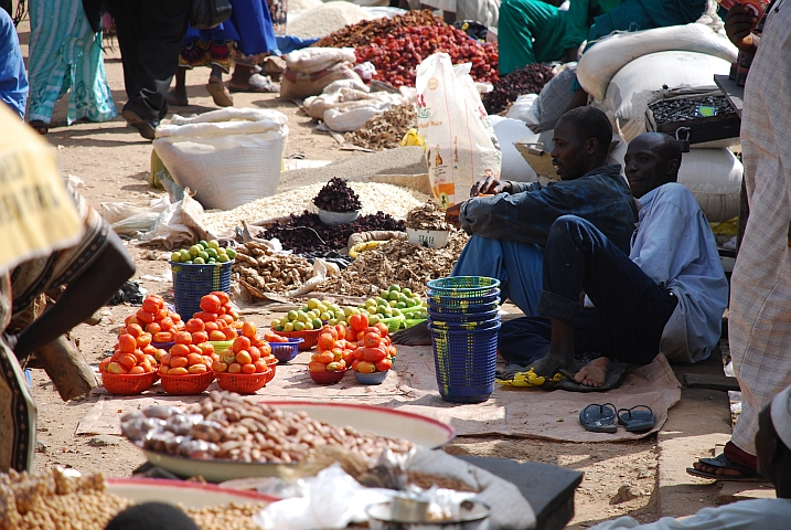 Strassenmarkt in Suleja, dem ehemaligen Abuja