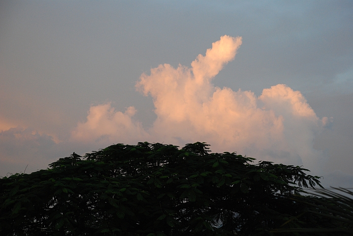 Abendstimmung über Abuja