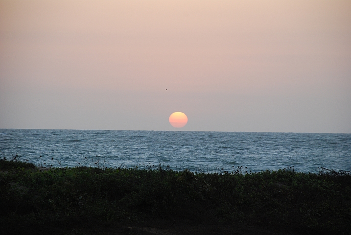 Sonnenuntergang in der Nord-Casamance bei Kafountine