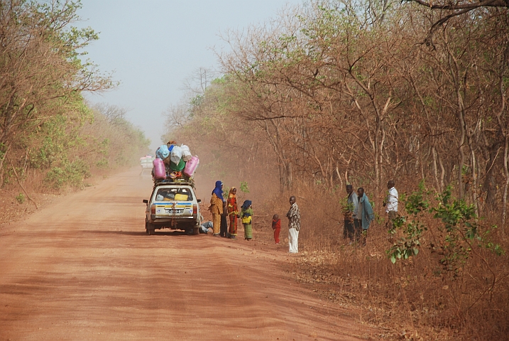 Guineisches Taxi “en panne“