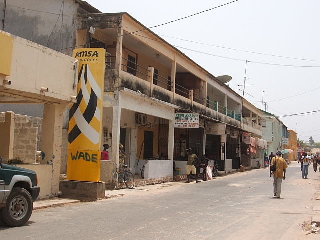 Strasse in Ziguinchor