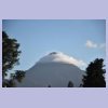 Der über dreieinhalbtausend Meter hohe Vulkan Santa María bei Quetzaltenango hat einen Hut
