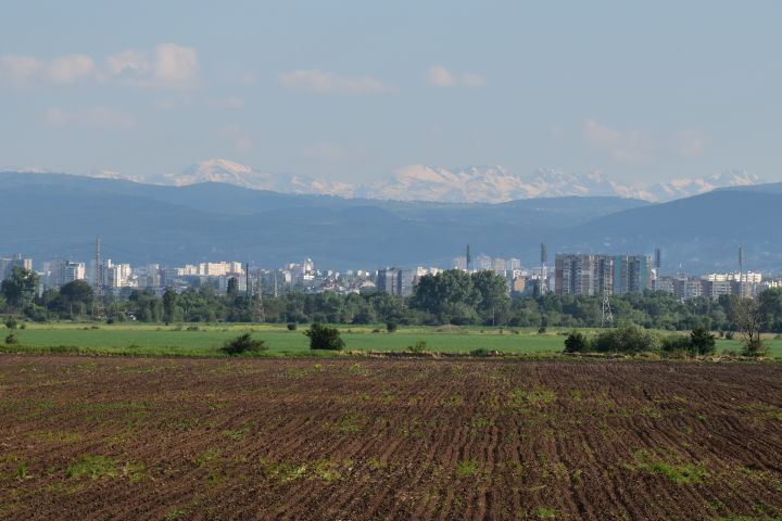 Die Berge des Rila Nationalparks südlich von Sofia