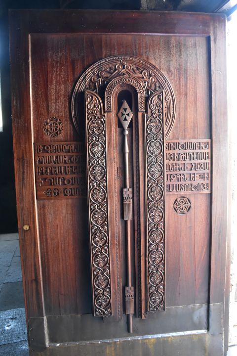 Türe im Geghard Kloster