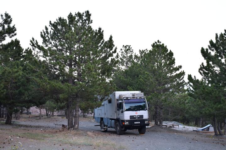 Unser Platz für die Nacht