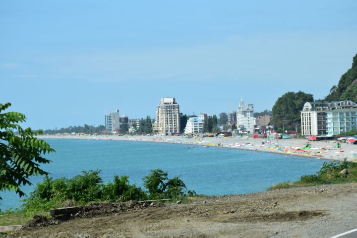 Schwarzmeerstrand kurz vor Batumi