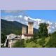 Koshki genannte Wehrtürme in Mestia in Svanetien