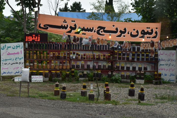 Verkaufsstand für Eingemachtes